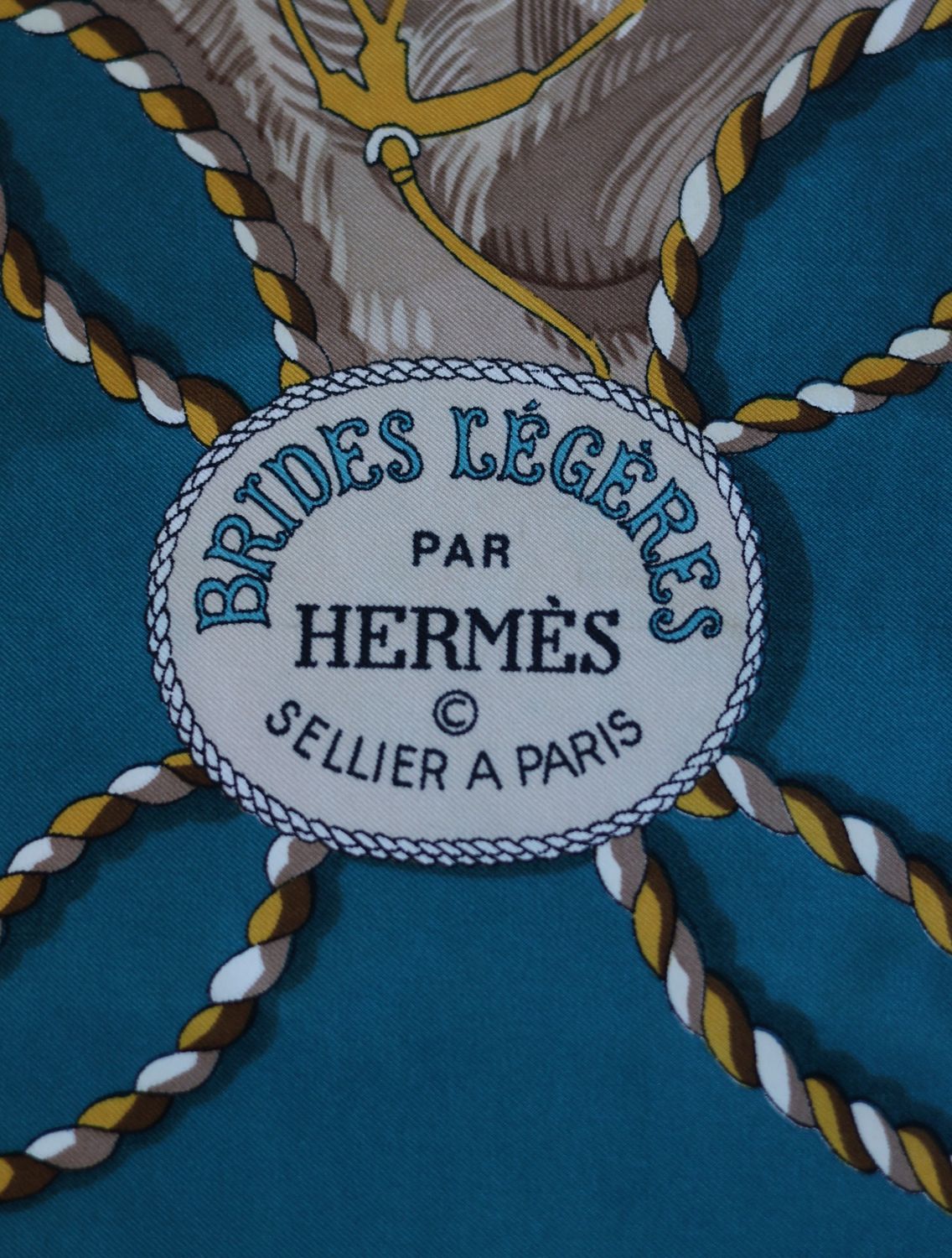 Hermès Brides Légères Silk Scarf