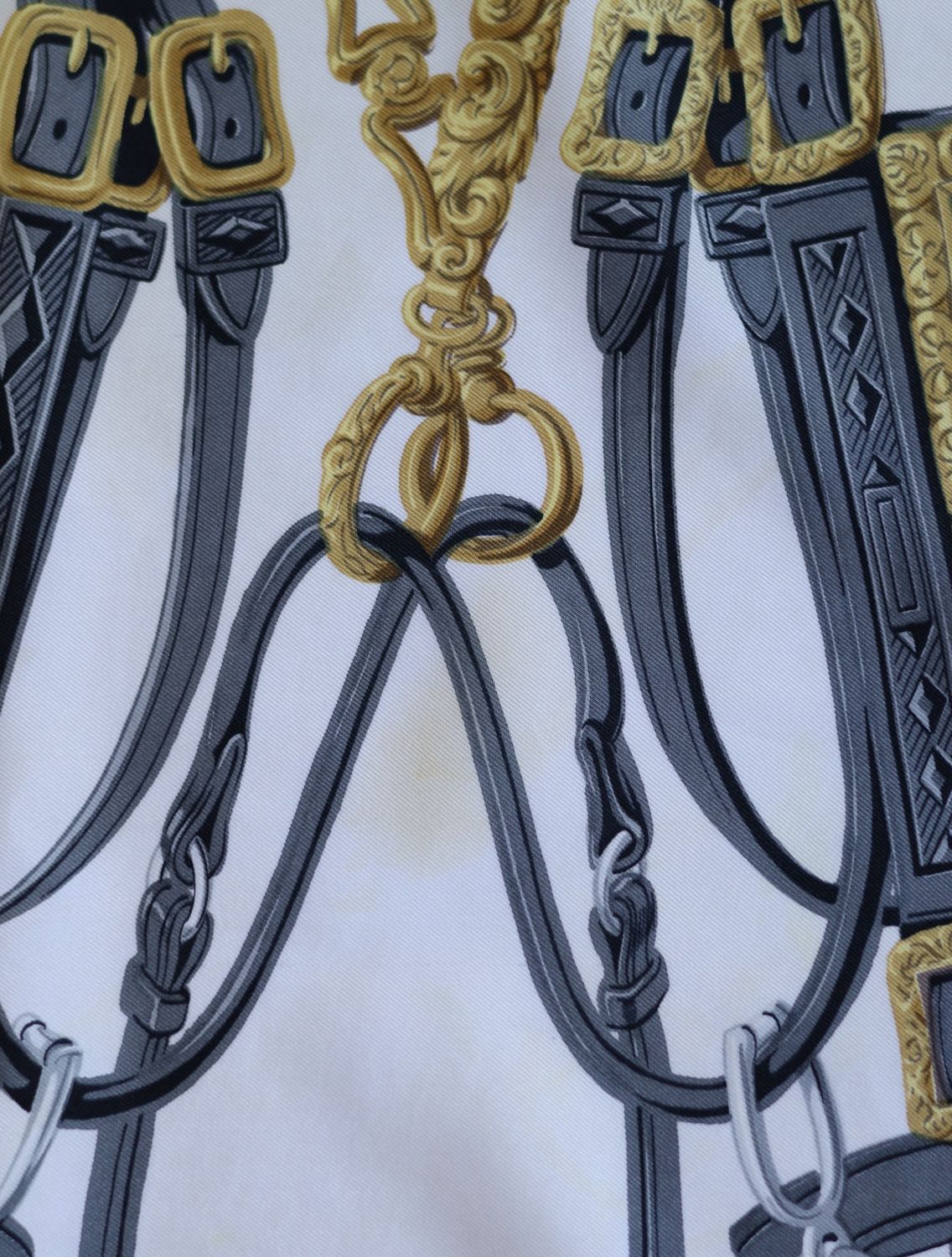 Hermès Brides de Gala Pink Silk Scarf