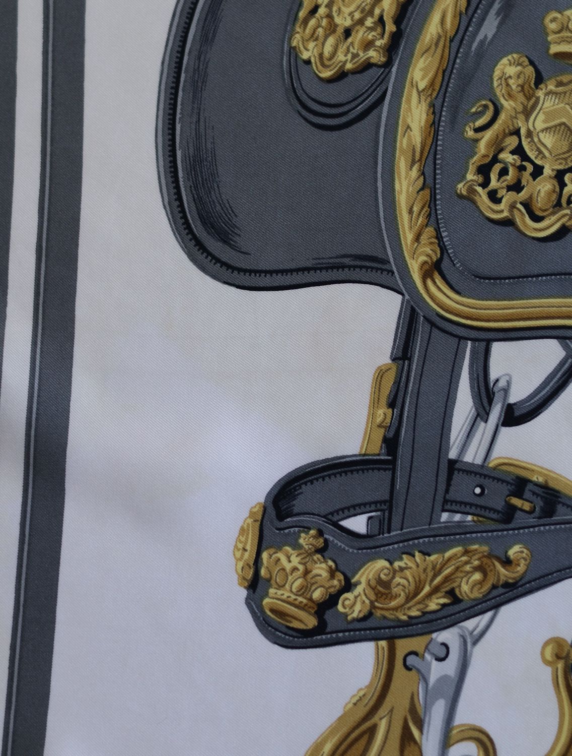 Hermès Brides de Gala Pink Silk Scarf