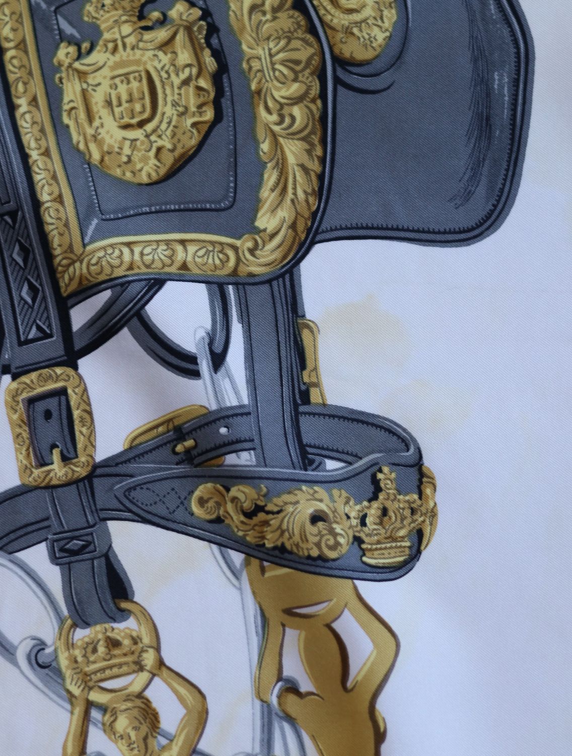 Hermès Brides de Gala Pink Silk Scarf