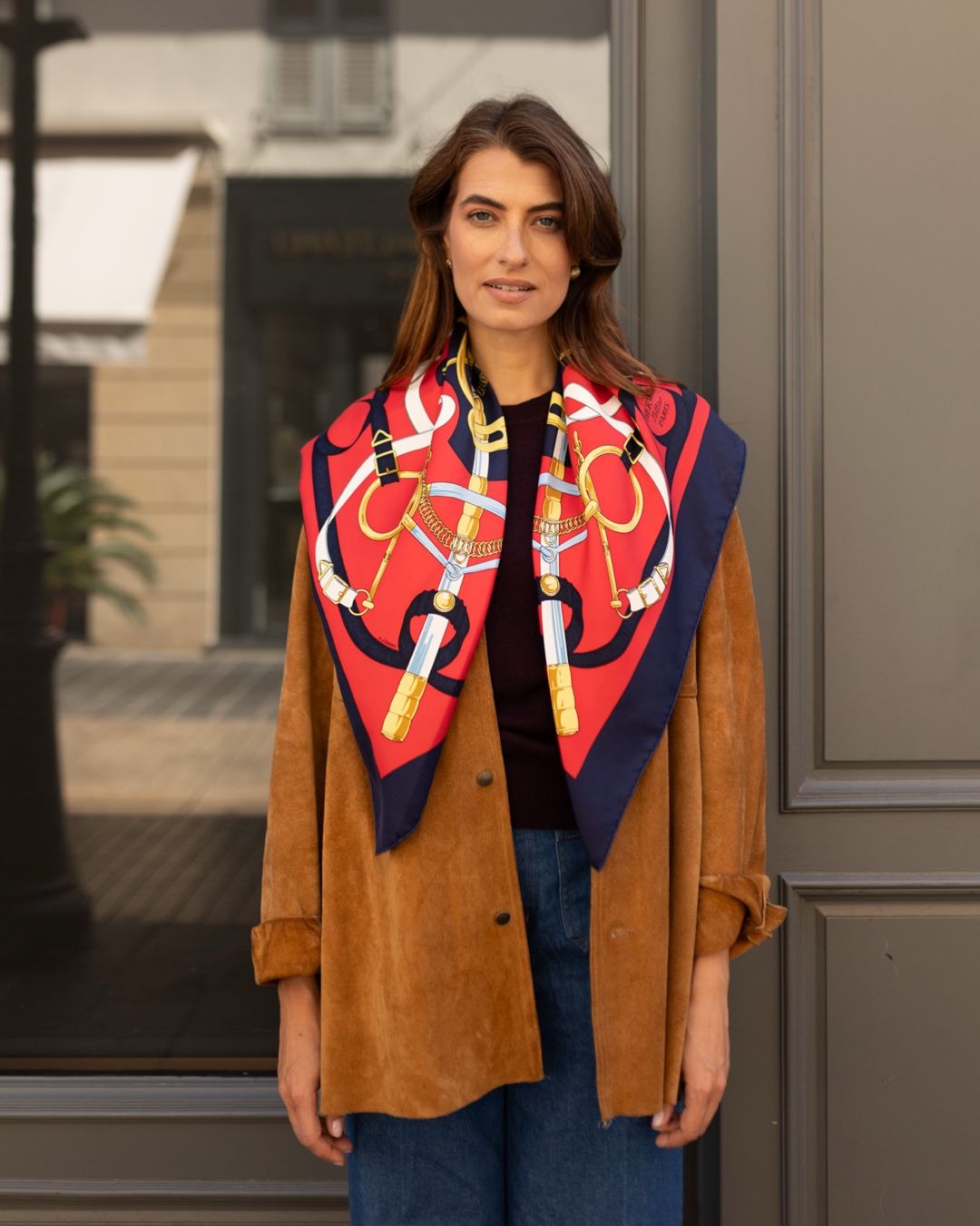 Hermès Éperon d’Or Silk Scarf