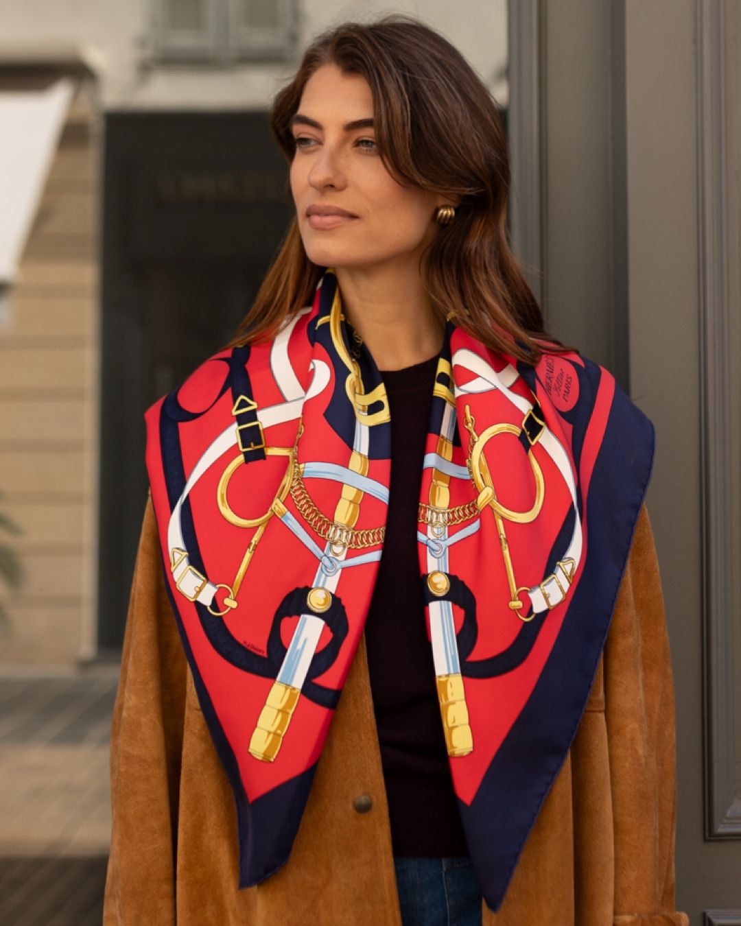 Hermès Éperon d’Or Silk Scarf