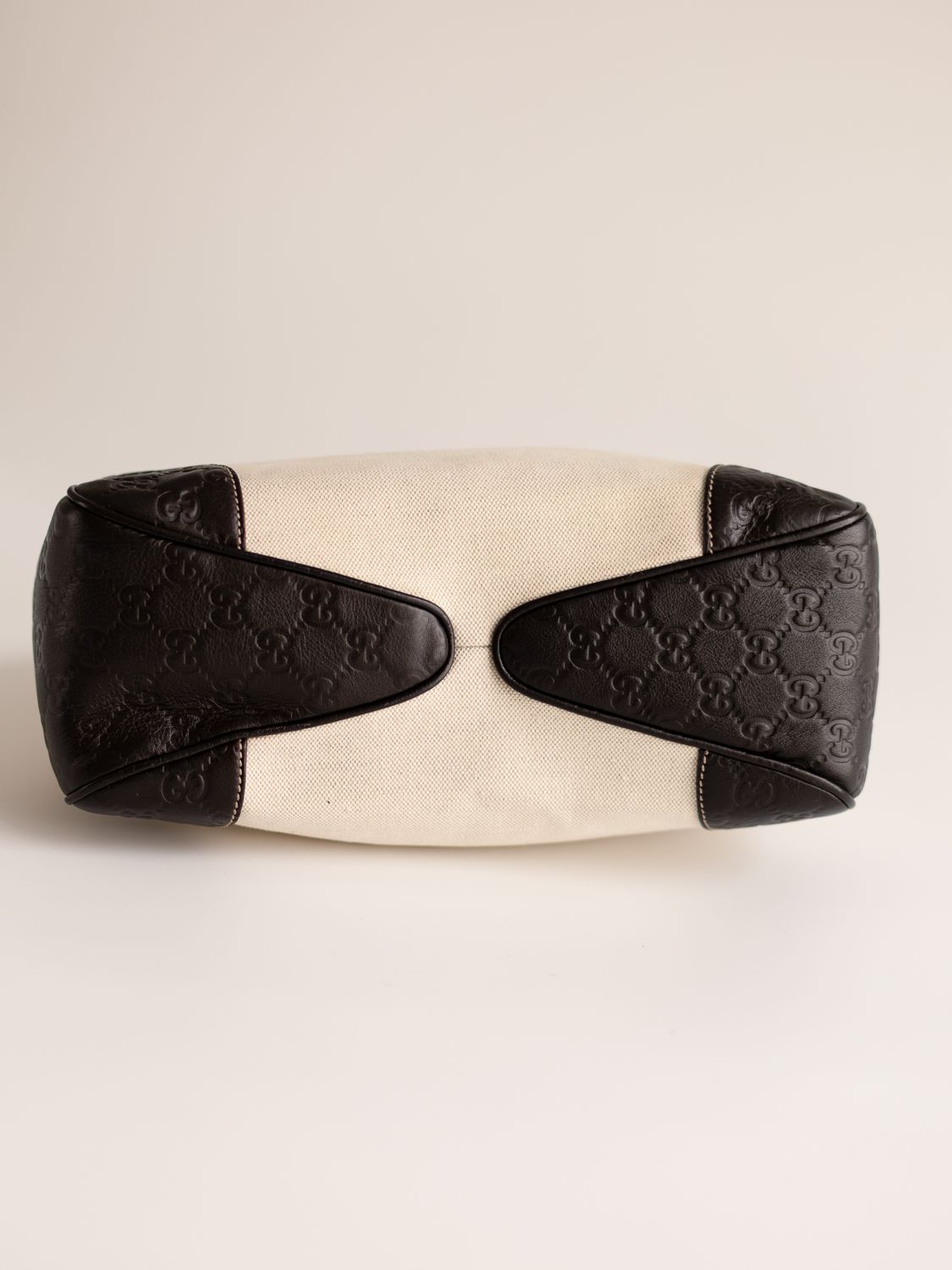 Gucci Ivory Canvas Bag