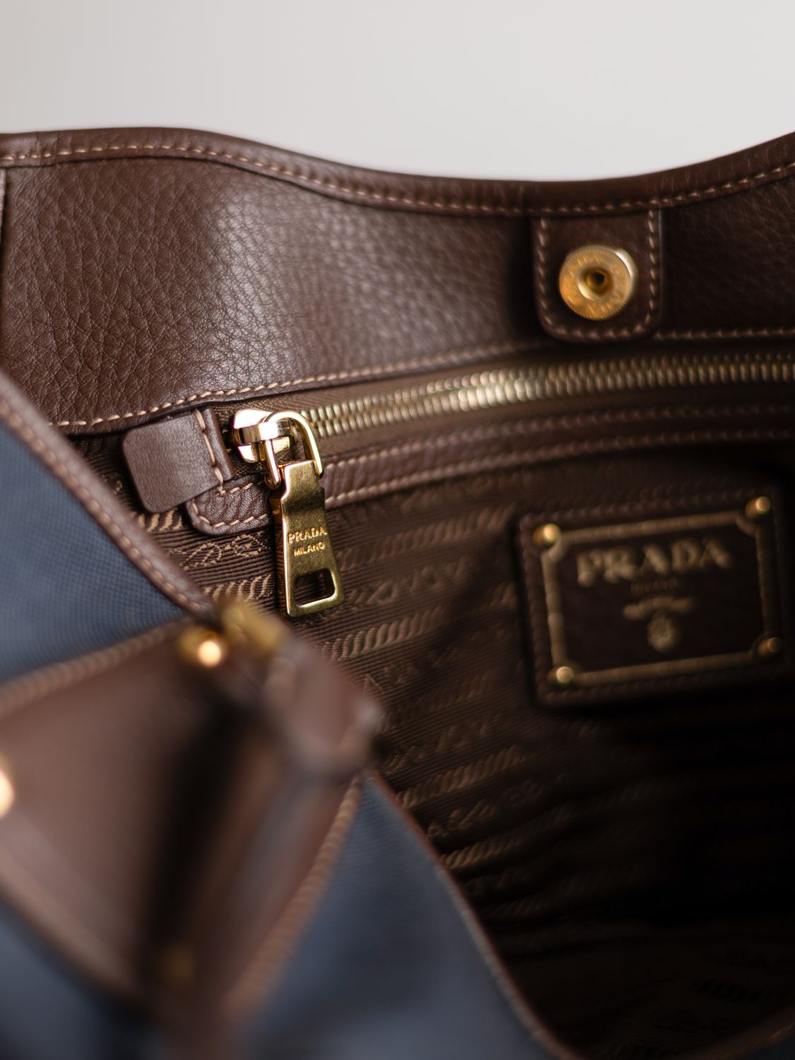 Prada Jacquard Tote Bag