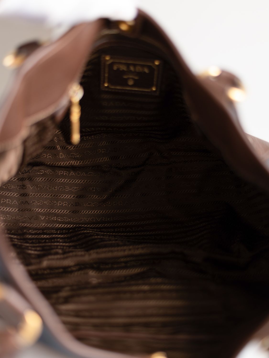 Prada Jacquard Tote Bag