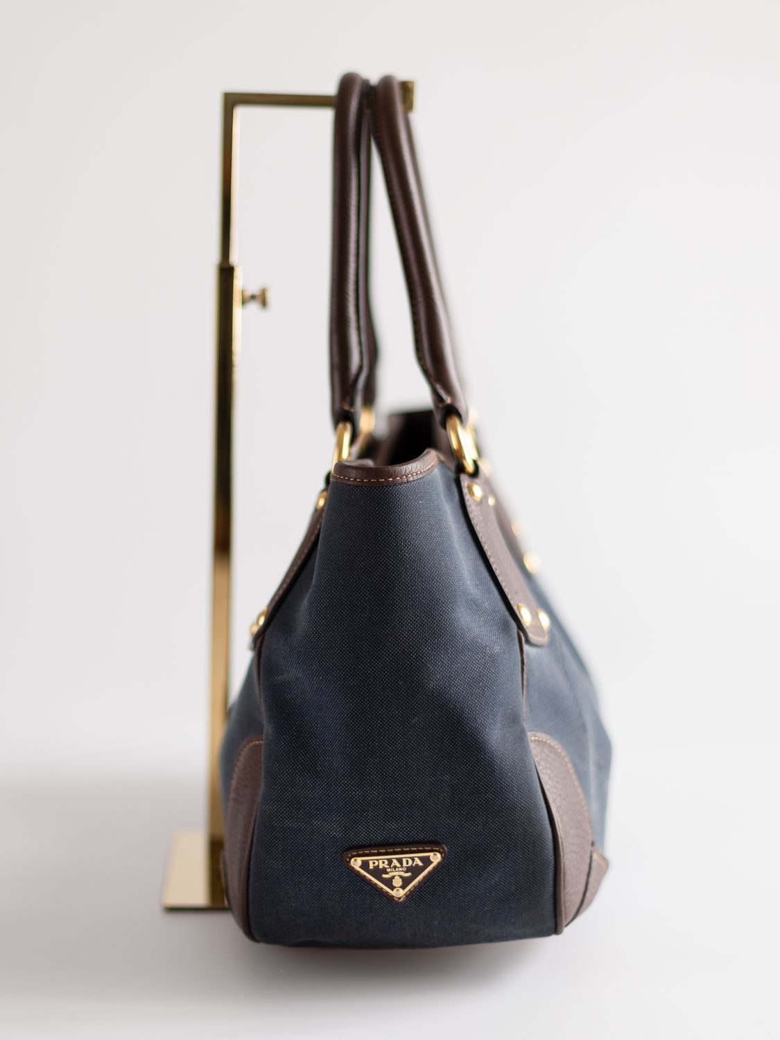 Prada Jacquard Tote Bag