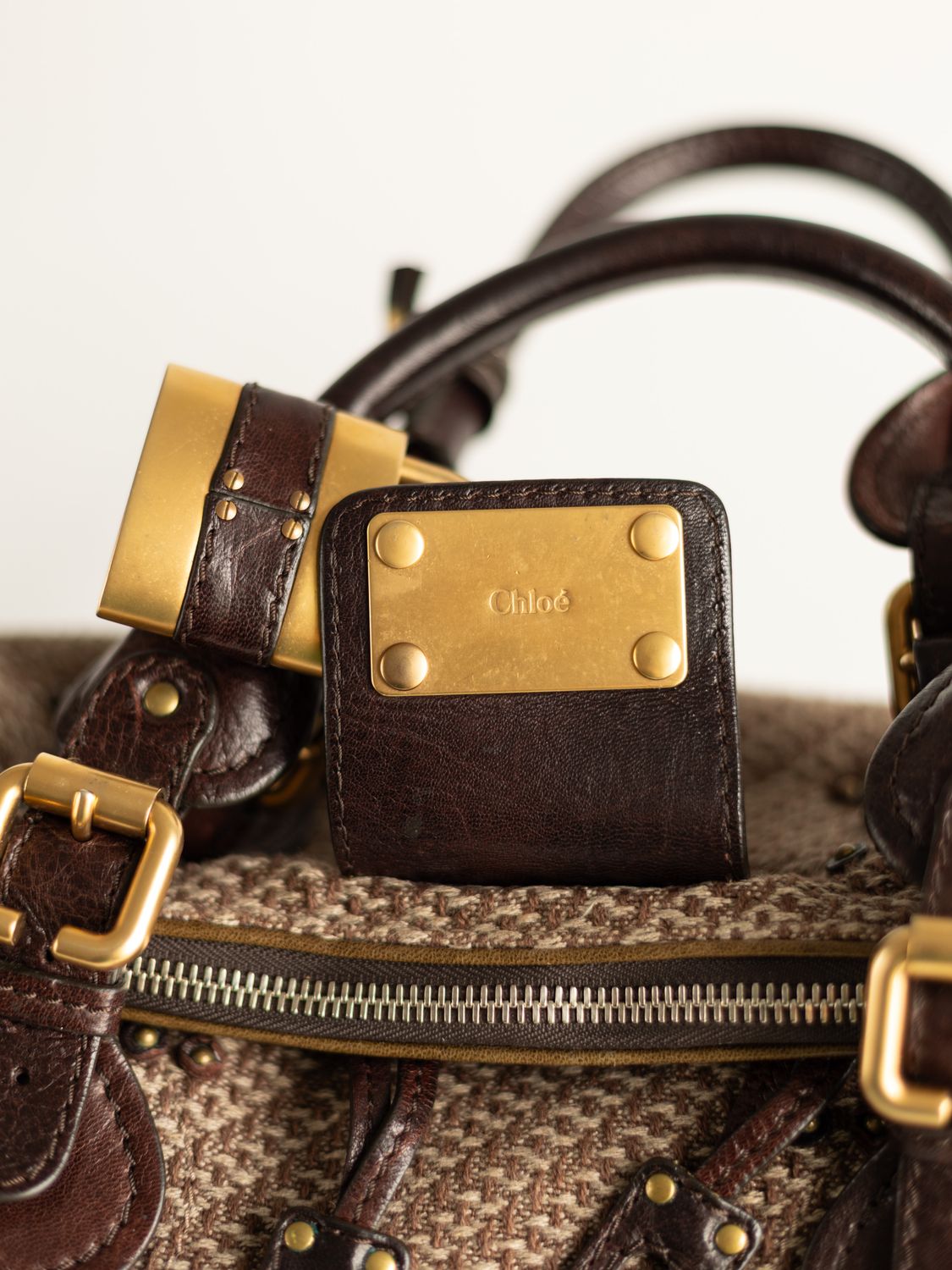 Chloé Paddington Herringbone Bag