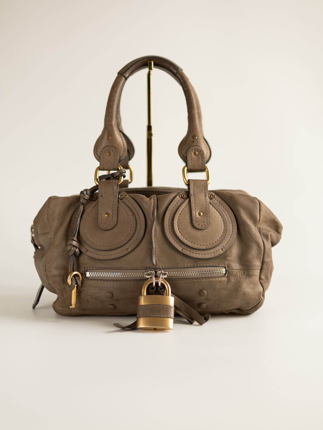 Chloé Paddington Taupe Bag