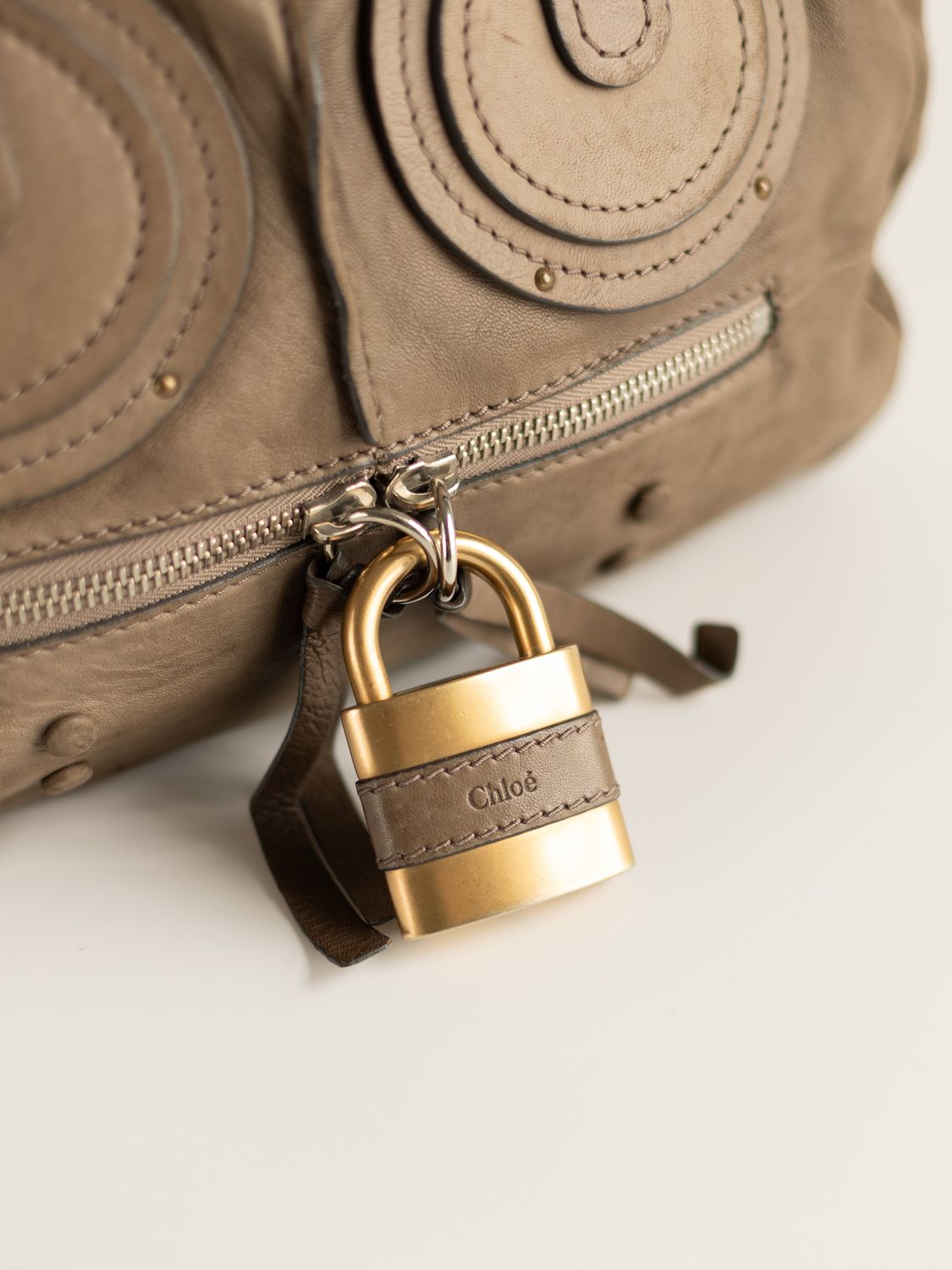 Chloé Paddington Taupe Bag