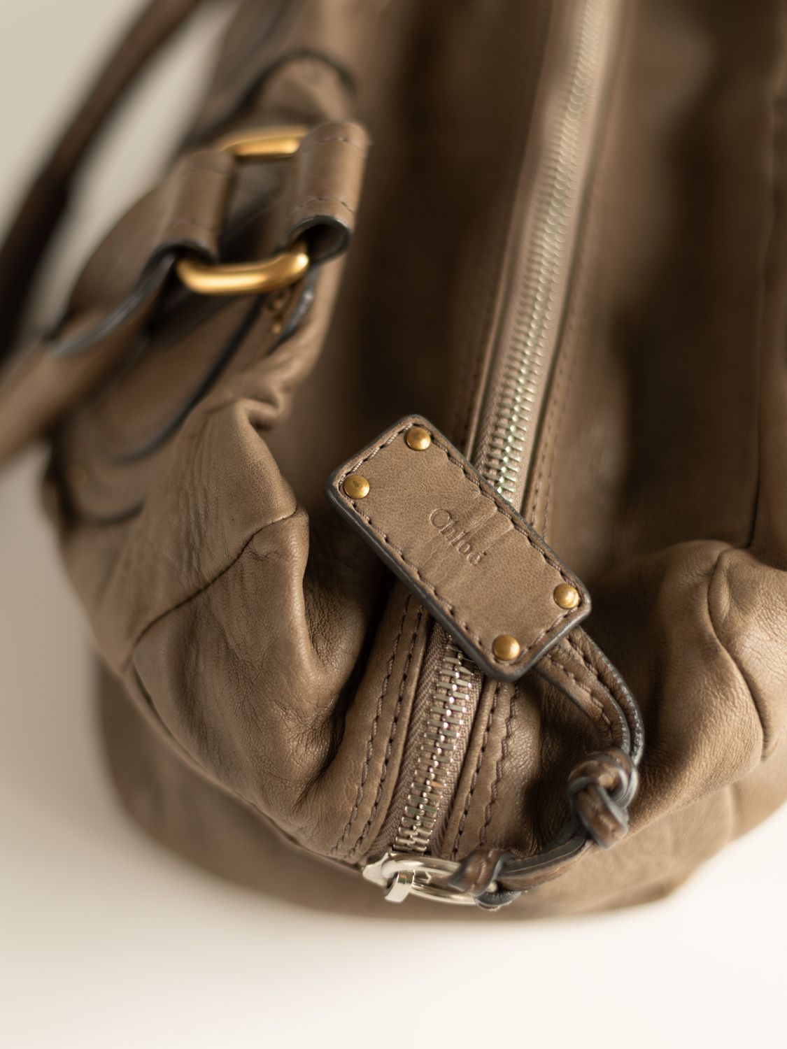 Chloé Paddington Taupe Bag