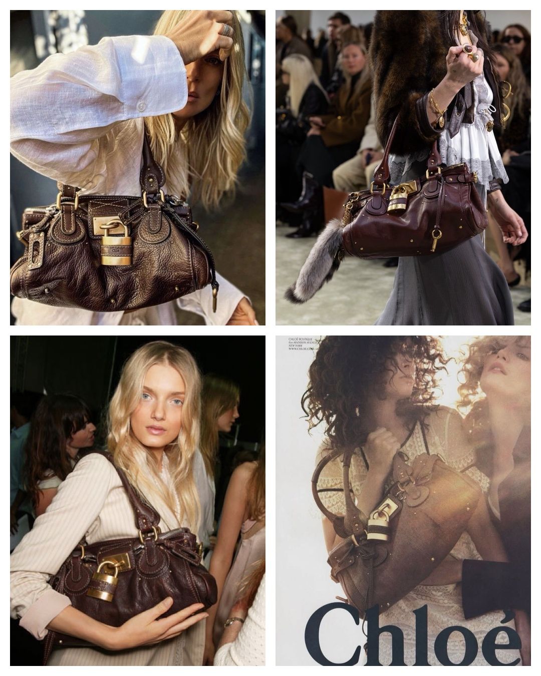 Chloé Paddington Taupe Bag