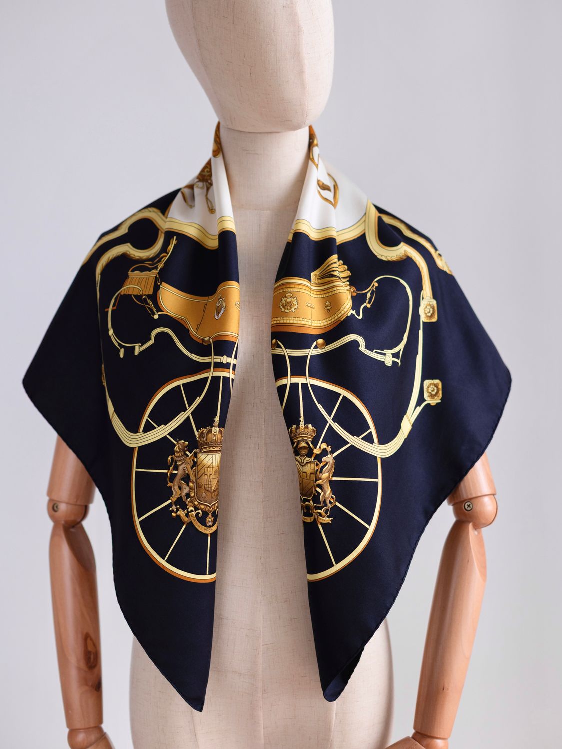 Hermès Springs Silk Scarf