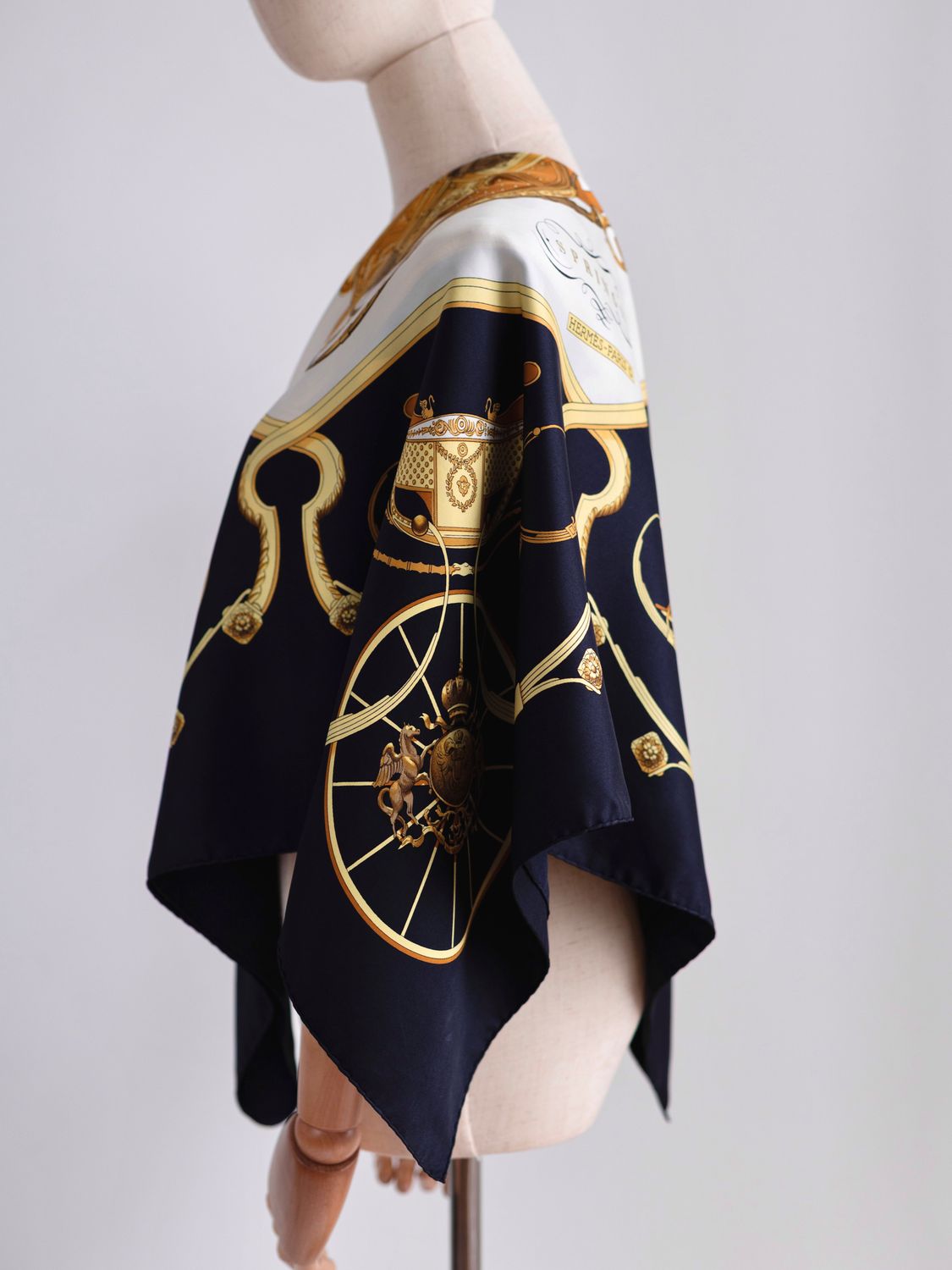 Hermès Springs Silk Scarf