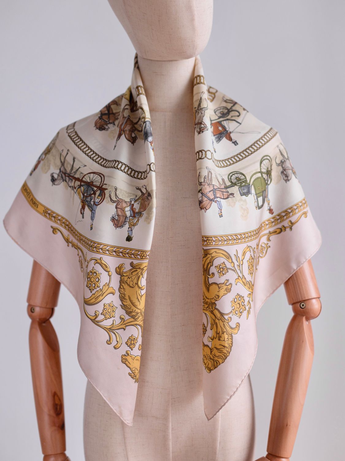 Hermès La Promenade de Longchamp Silk Scarf