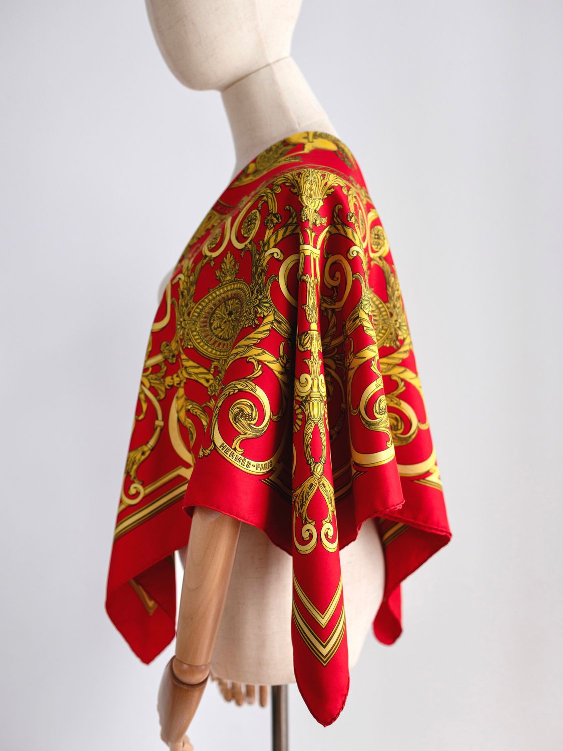 Hermès Les Tuileries Silk Scarf