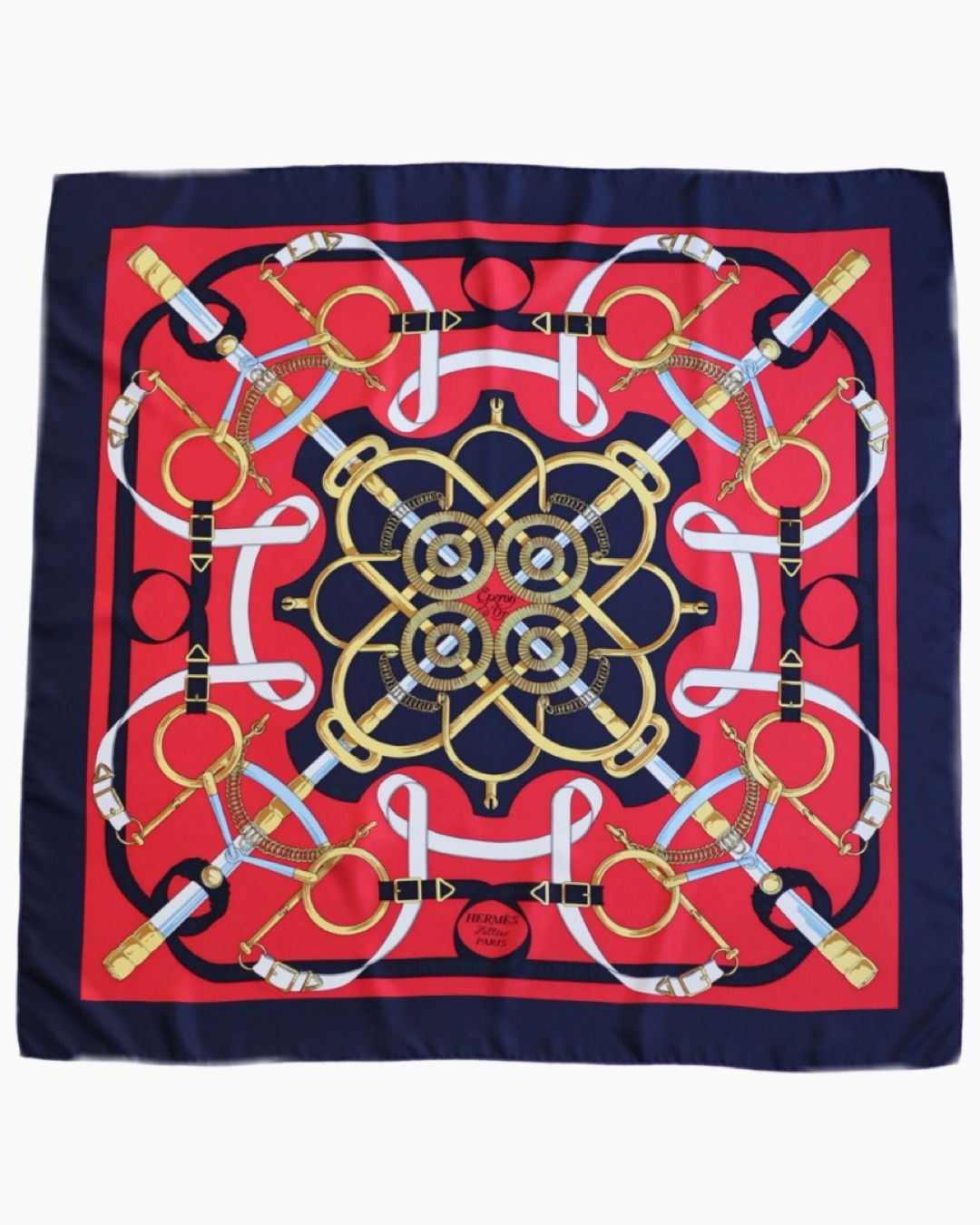Hermès Éperon d’Or Silk Scarf