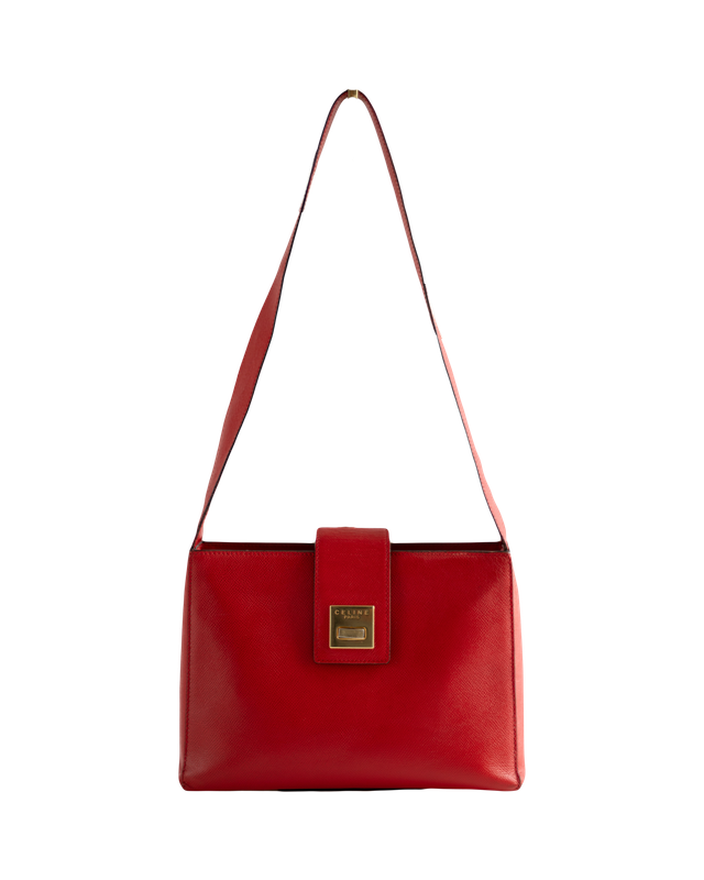Celine Red Flap Bag
