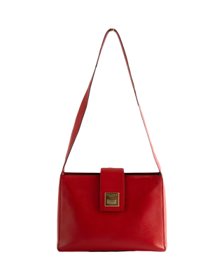 Celine Red Flap Bag
