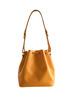 Louis Vuitton Noé Yellow Bag