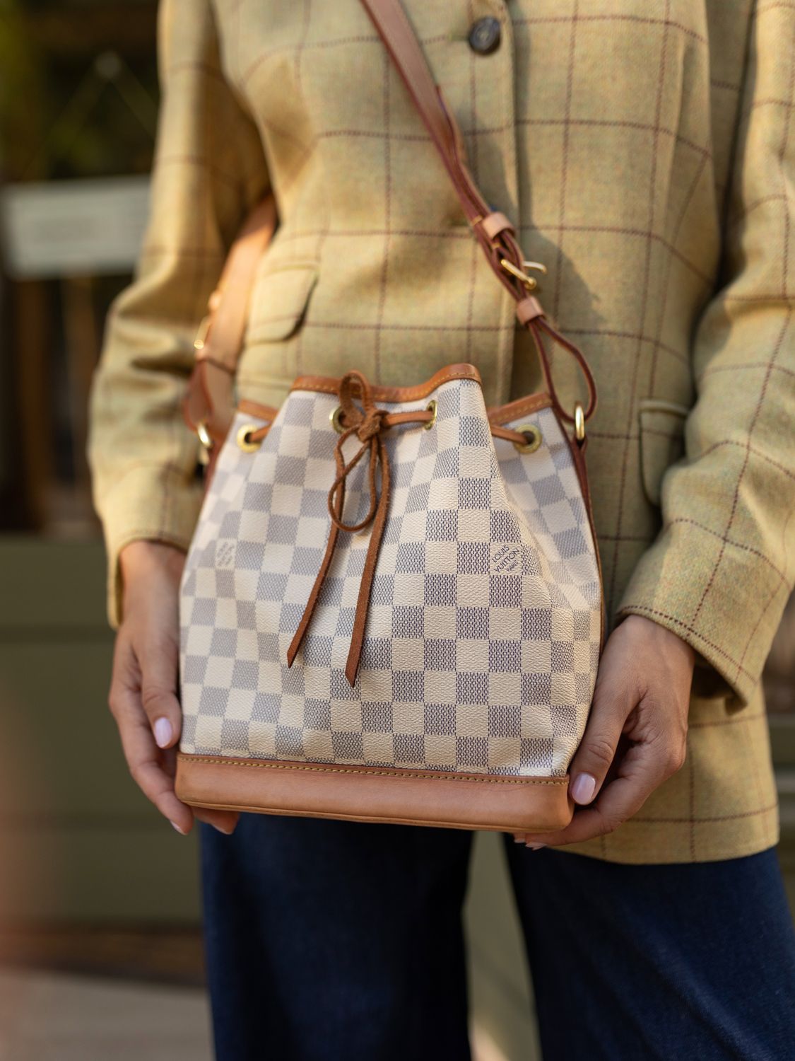 Louis Vuitton Azur Noé Bag