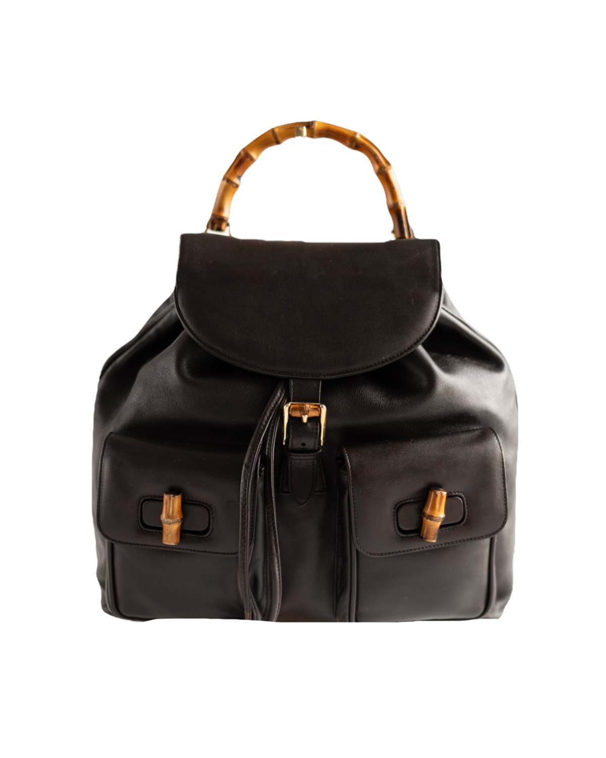 Gucci Bamboo Brown Backpack