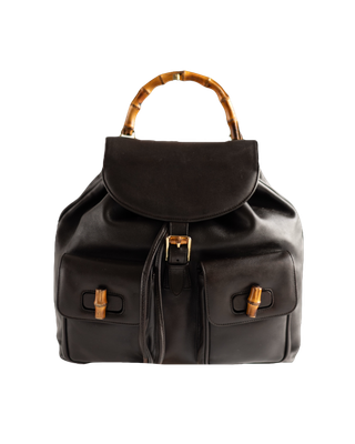 Gucci Bamboo Brown Backpack
