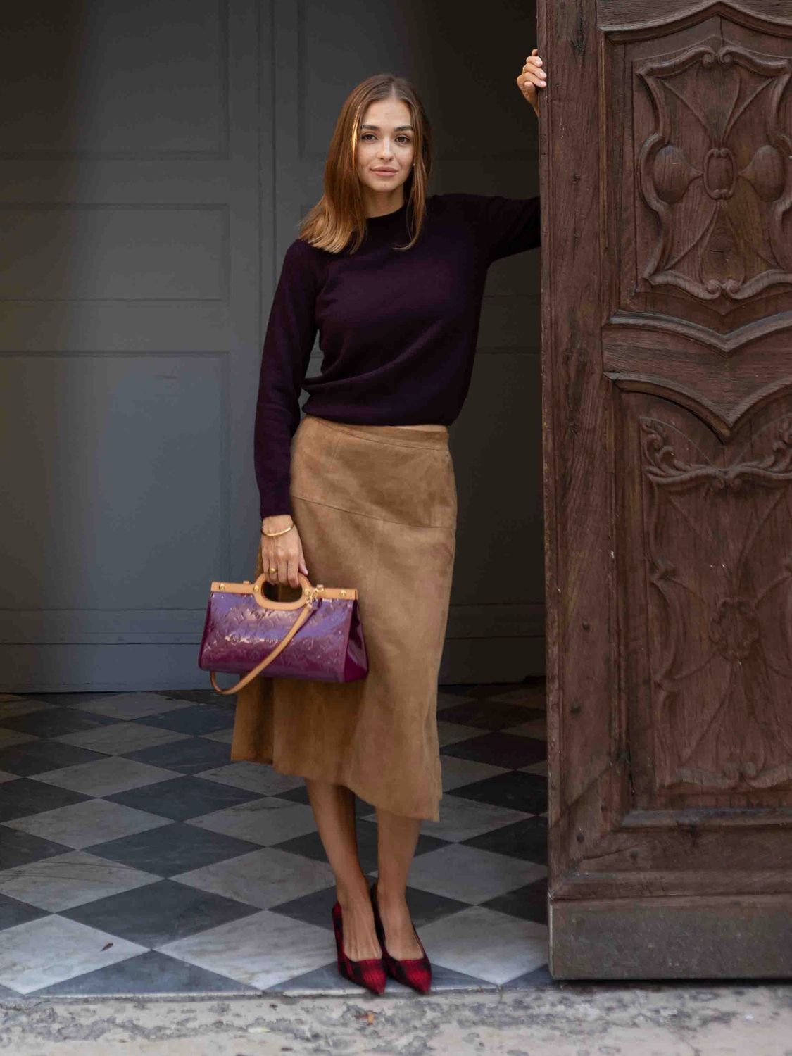 Louis Vuitton Roxbury Violette Bag