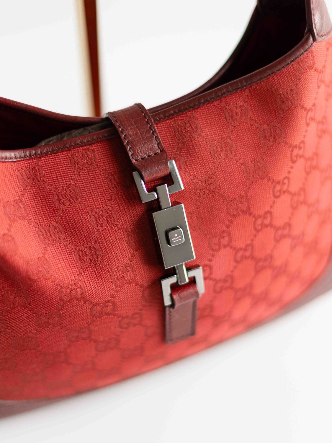 Gucci Jackie Red 1961 Bag