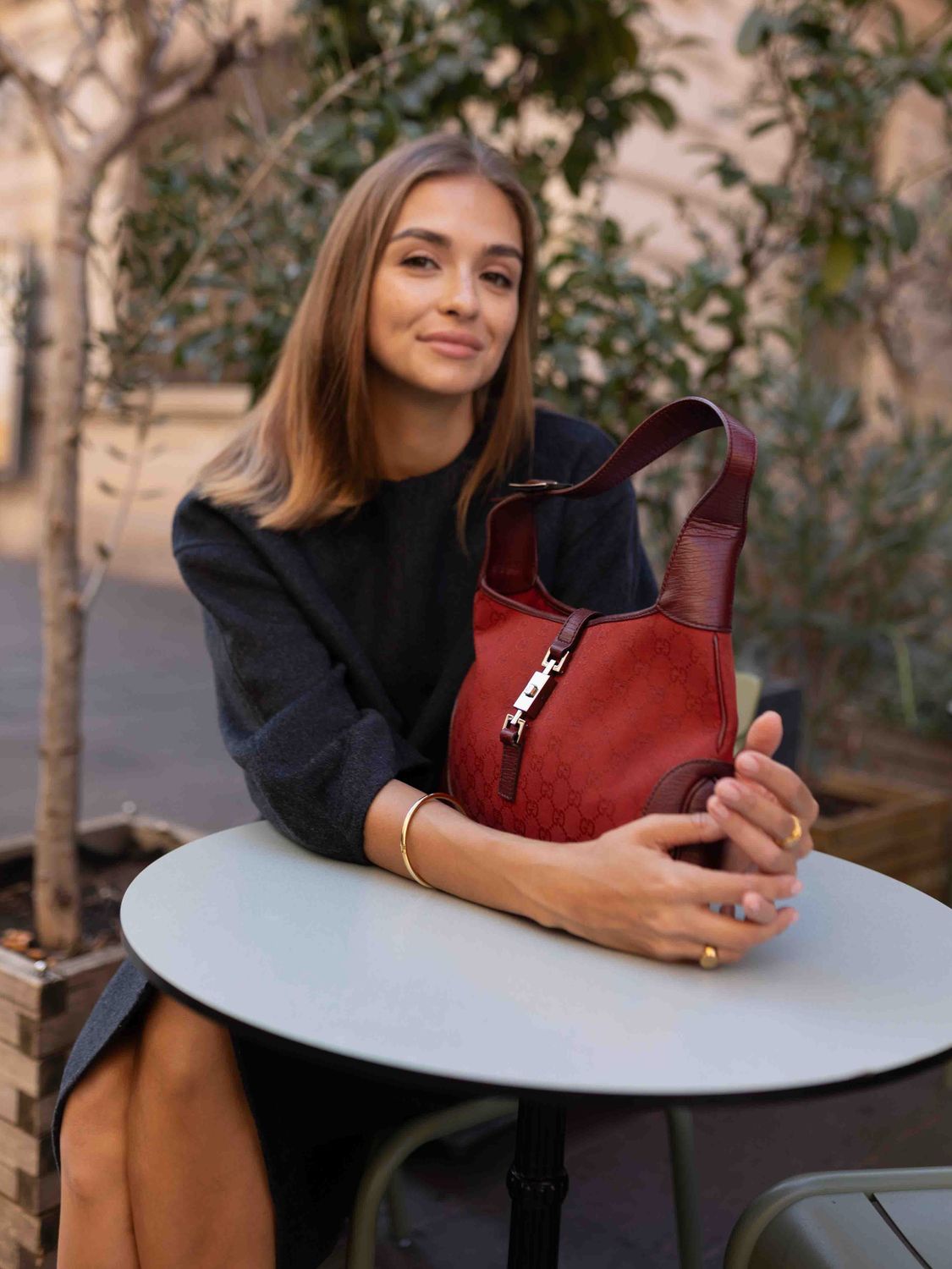 Gucci Jackie Red 1961 Bag