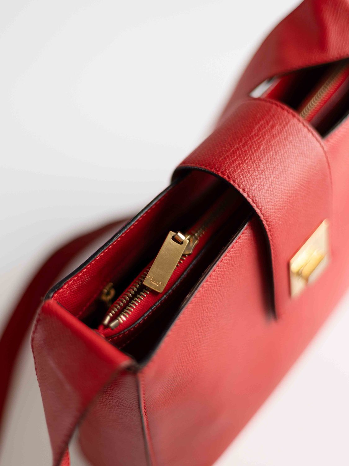 Celine Red Flap Bag