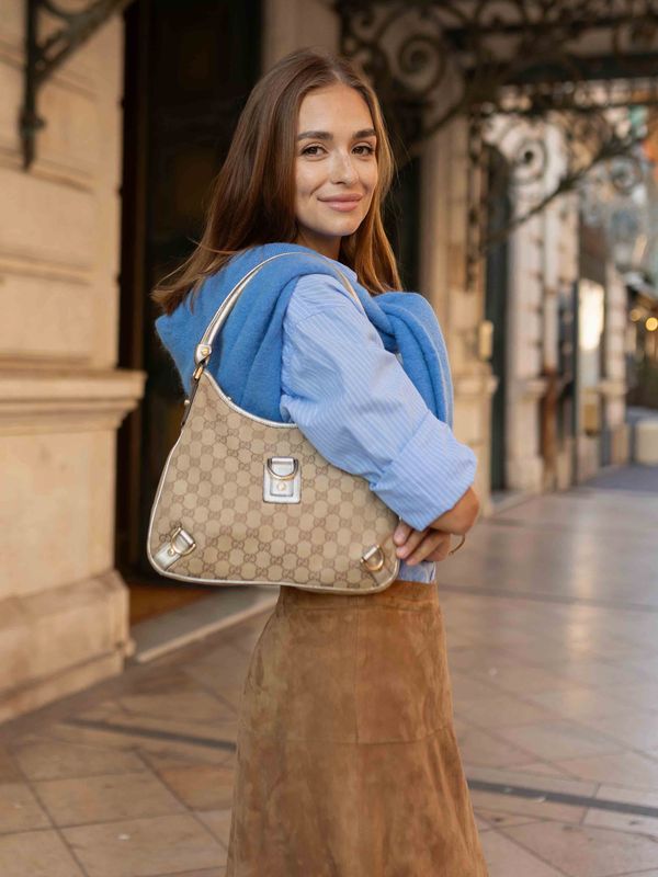 Gucci D-Ring Hobo Bag