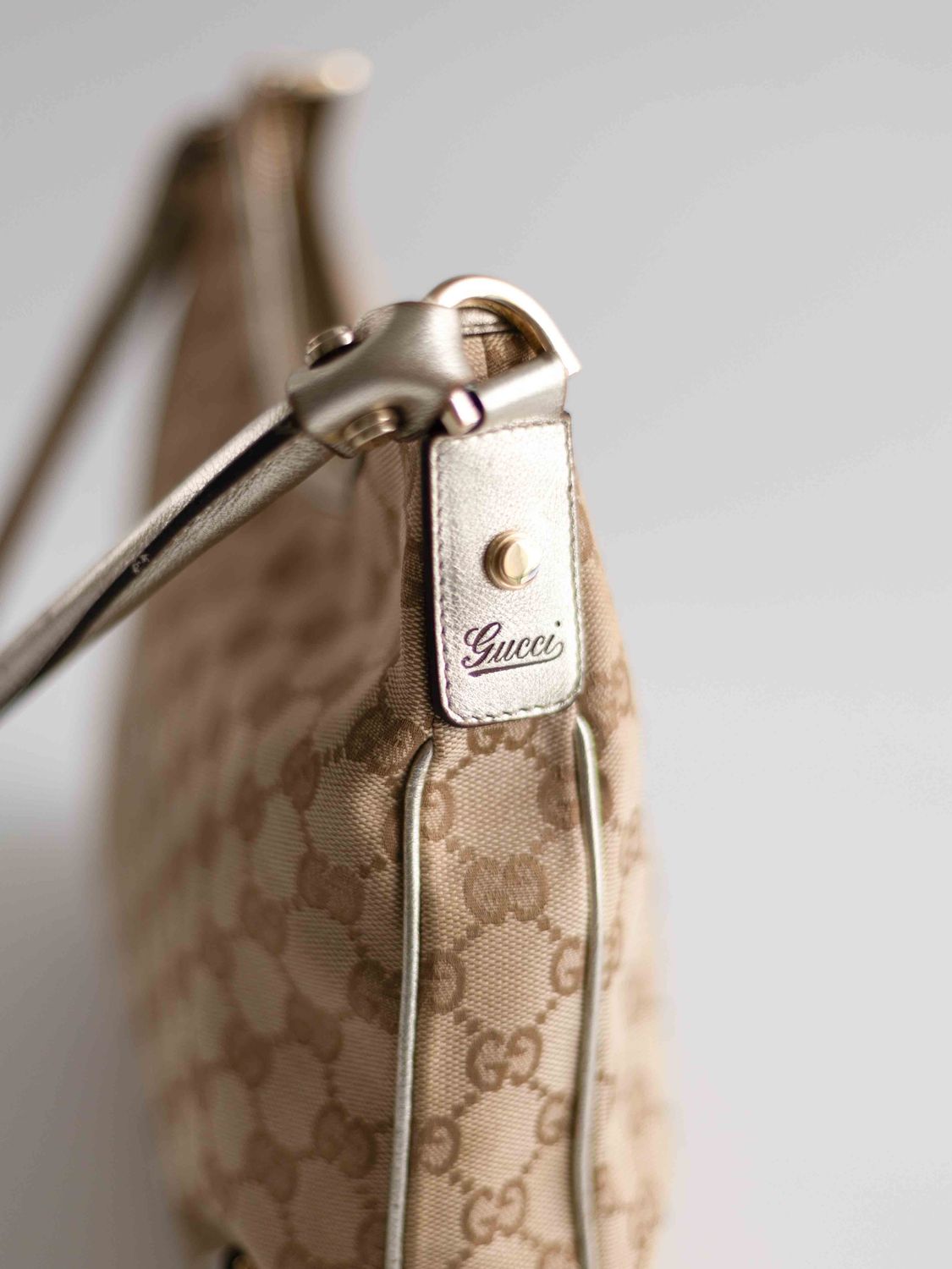 Gucci D-Ring Hobo Bag