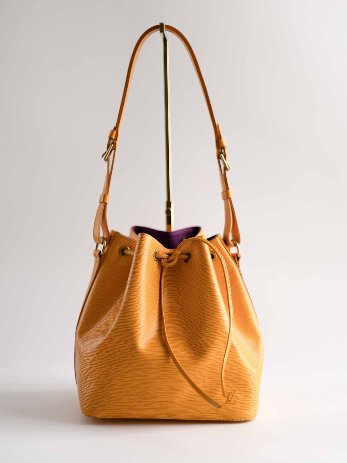 Louis Vuitton Noé Yellow Bag