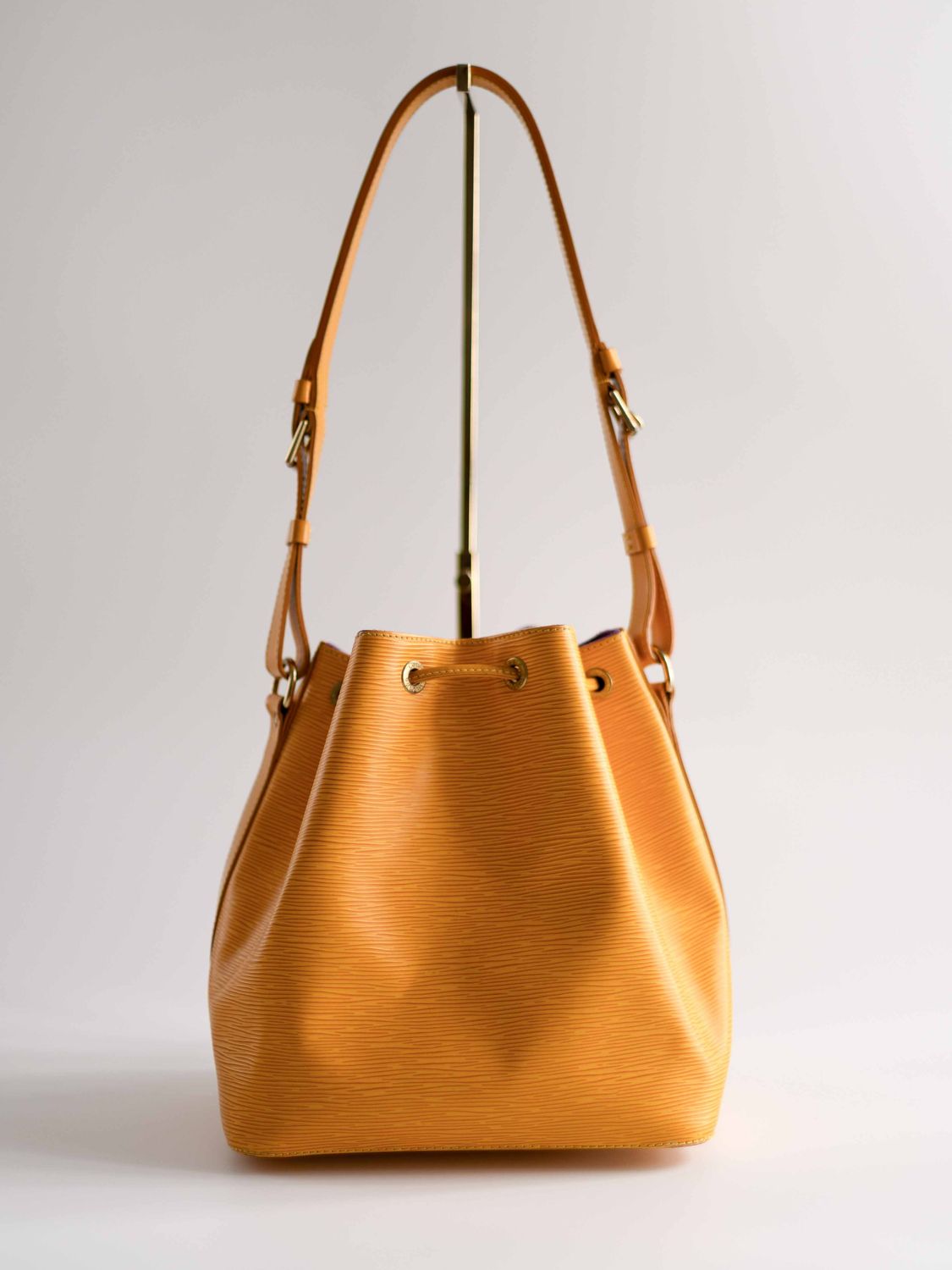 Louis Vuitton Noé Yellow Bag