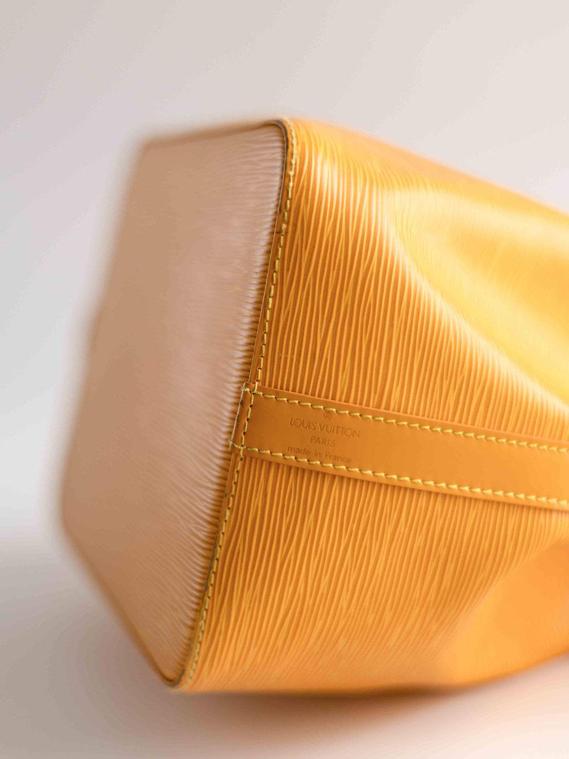 Louis Vuitton Noé Yellow Bag