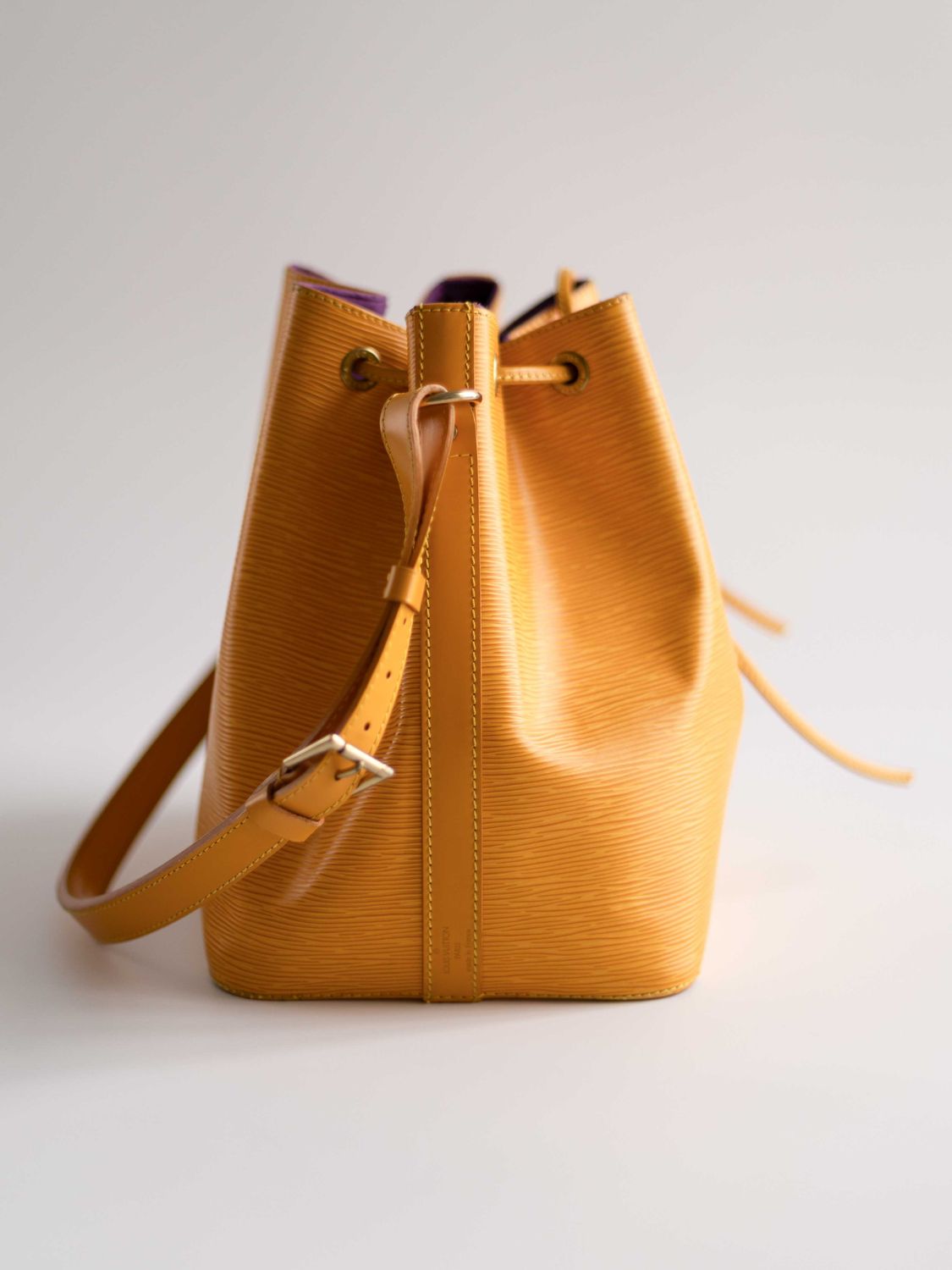 Louis Vuitton Noé Yellow Bag