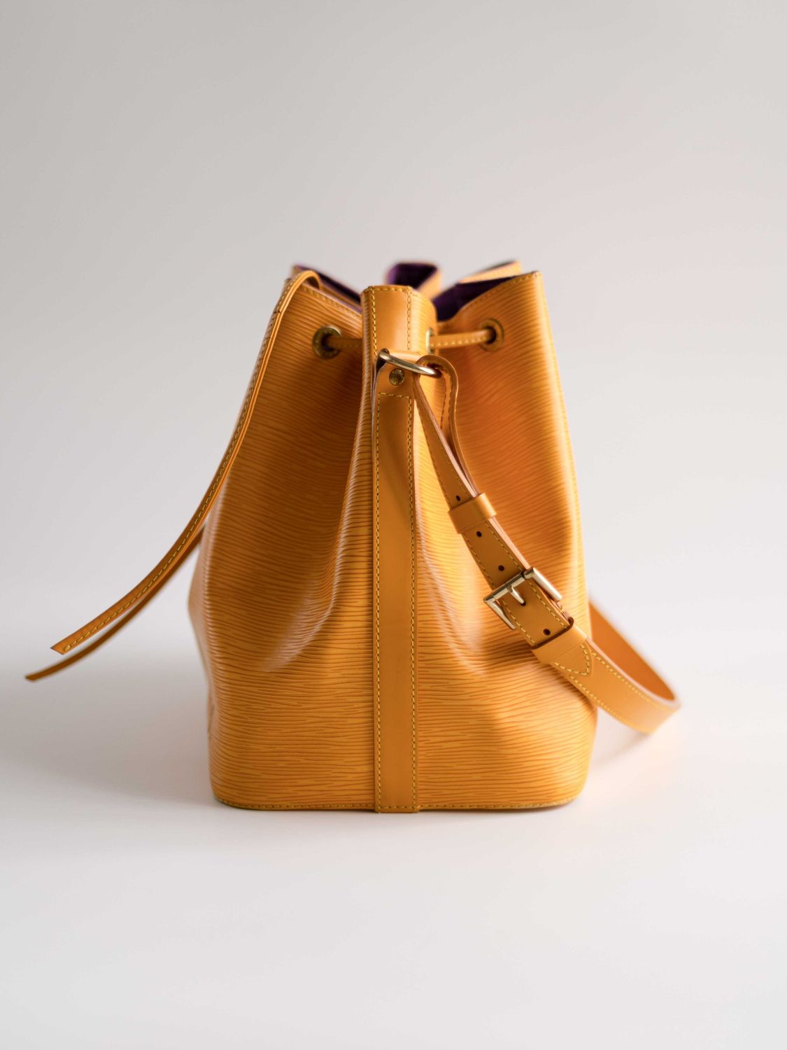 Louis Vuitton Noé Yellow Bag