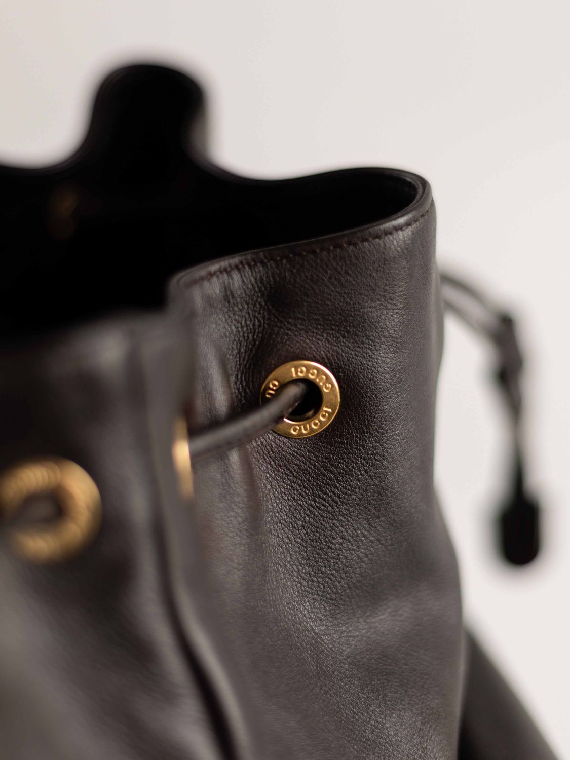 Gucci Bamboo Brown Backpack