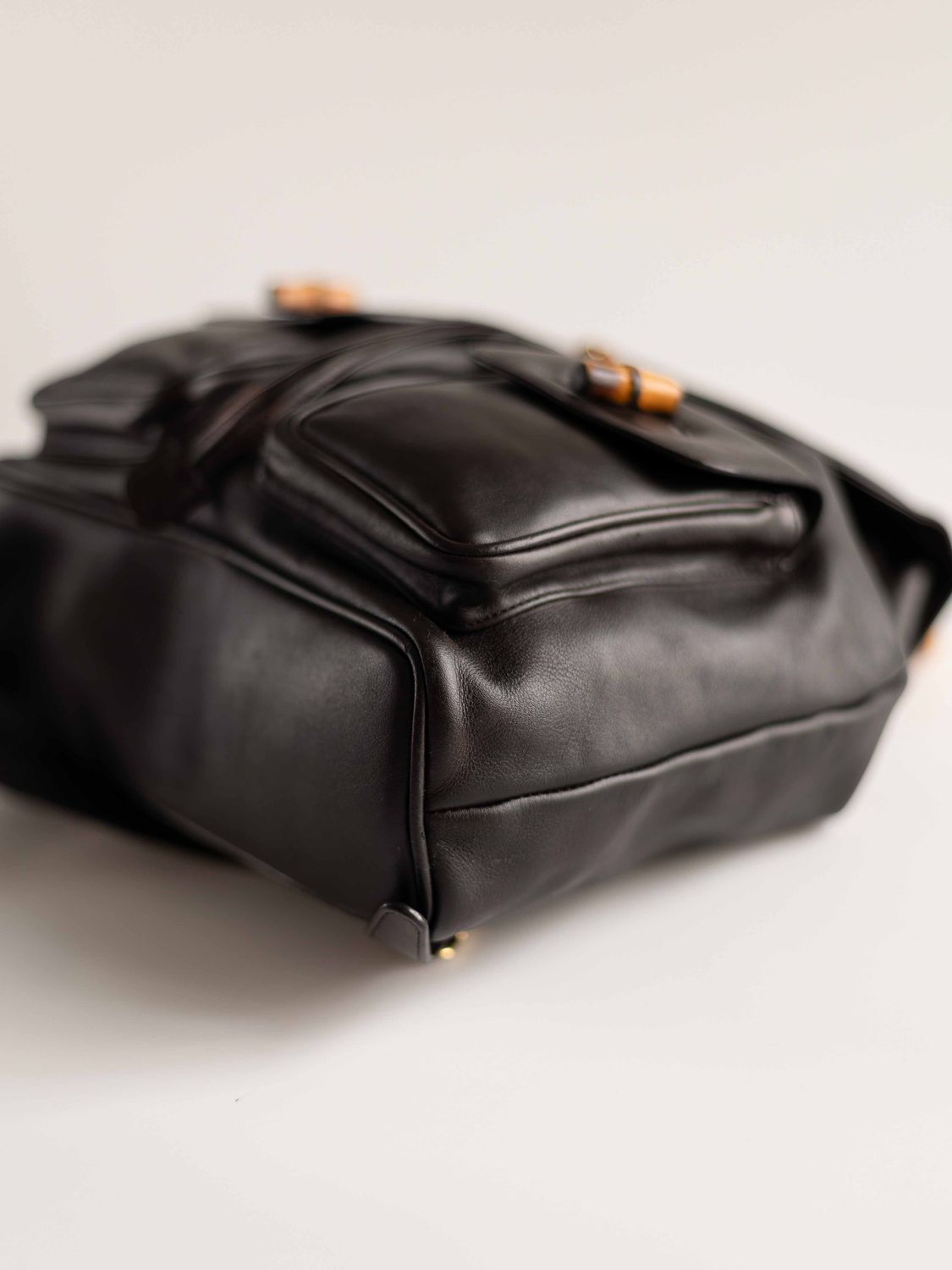 Gucci Bamboo Brown Backpack