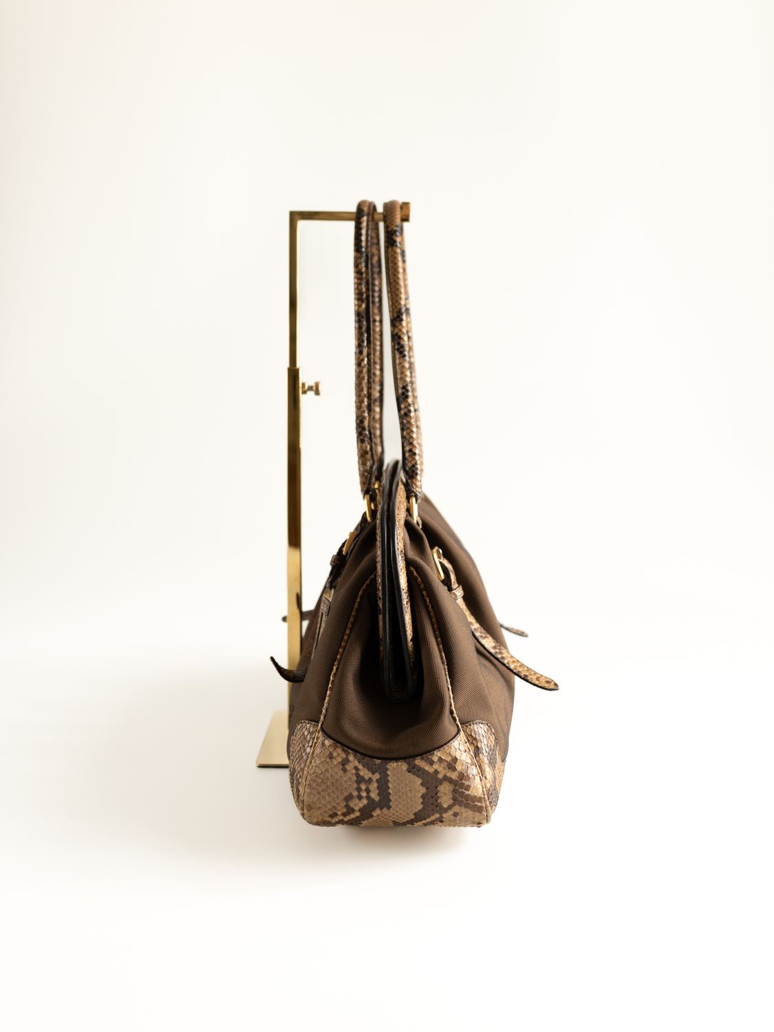 Prada Python Jacquard Bag