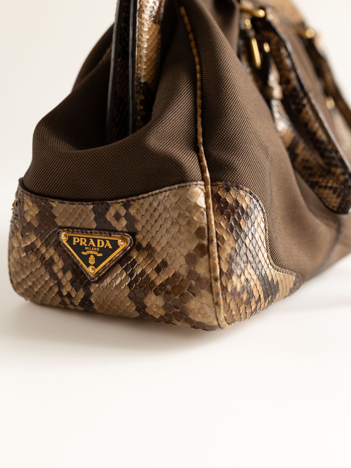 Prada Python Jacquard Bag