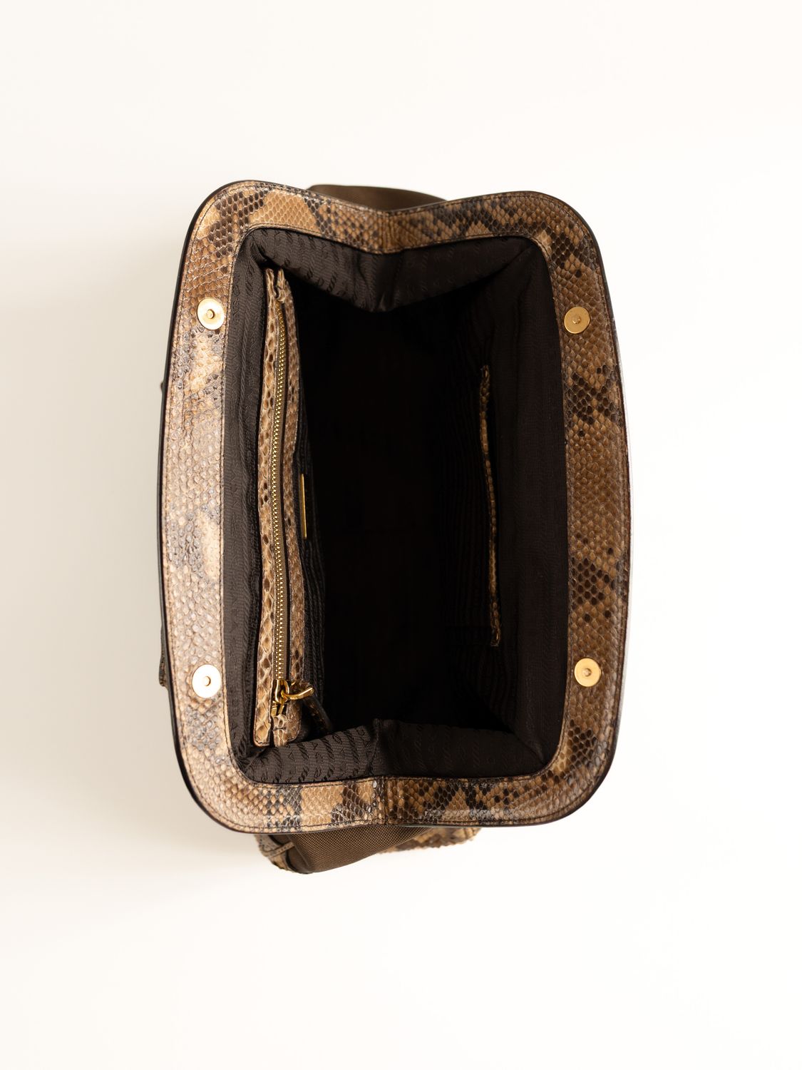 Prada Python Jacquard Bag