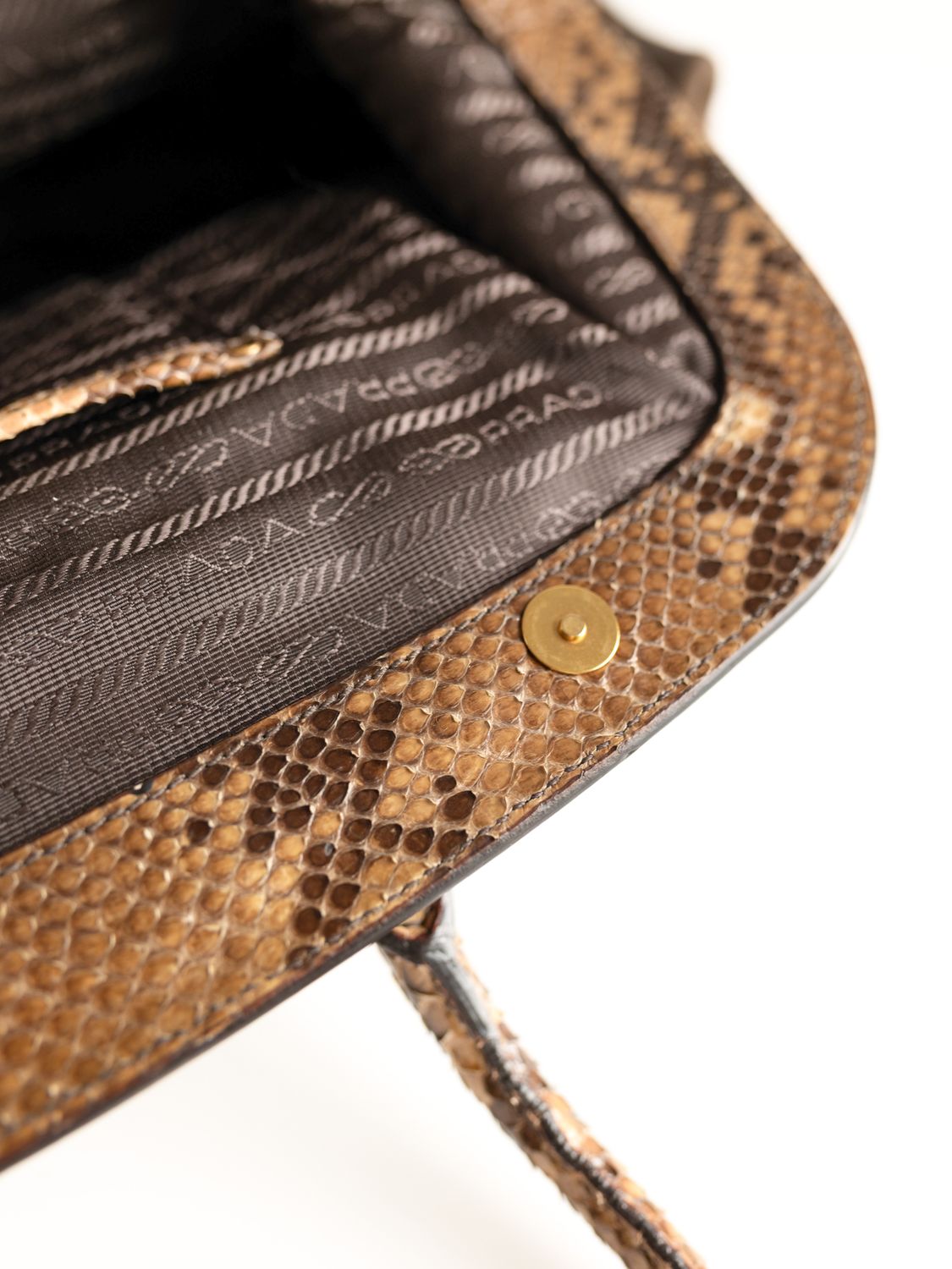 Prada Python Jacquard Bag