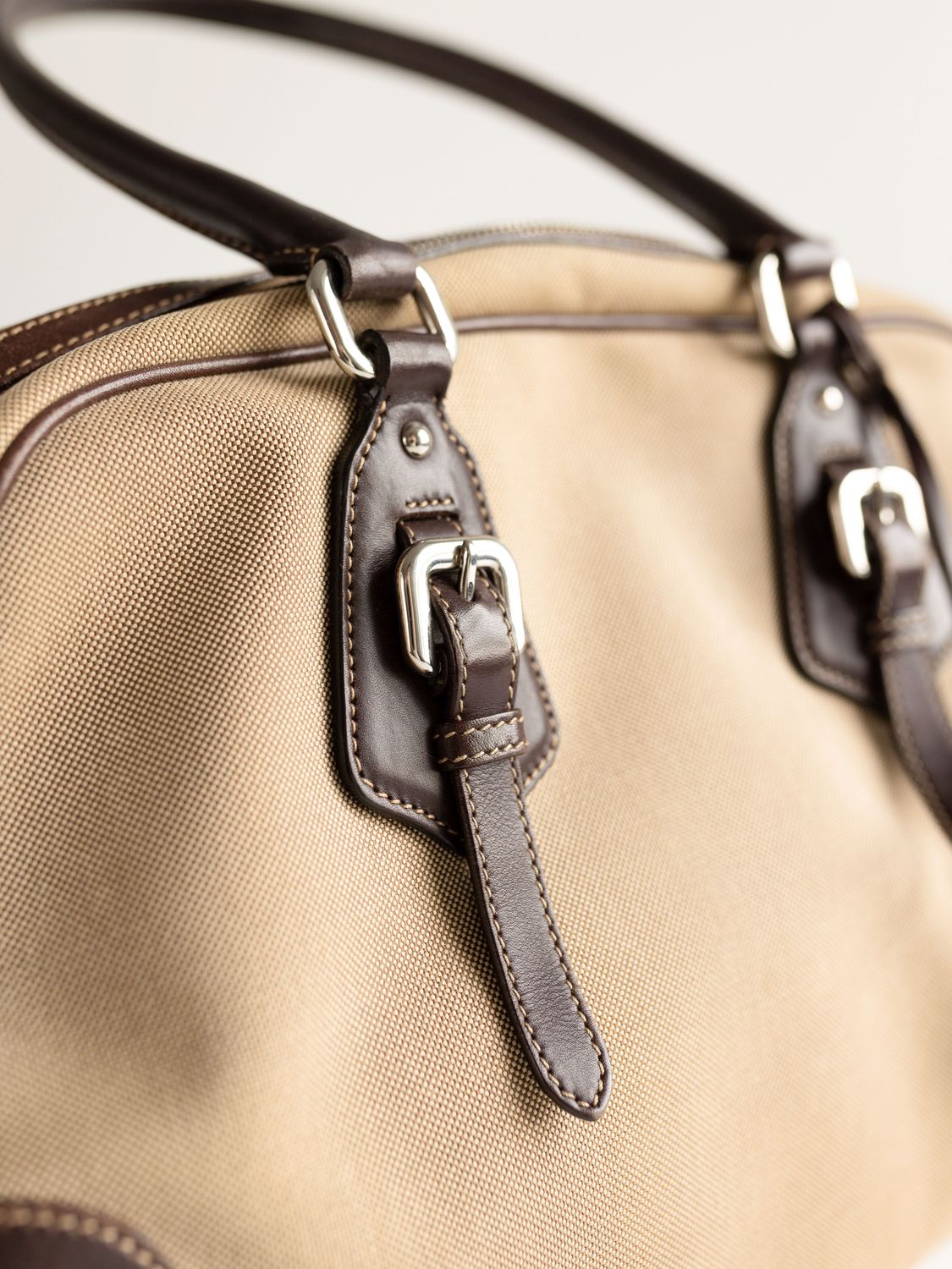 Prada Jacquard Bowling Bag