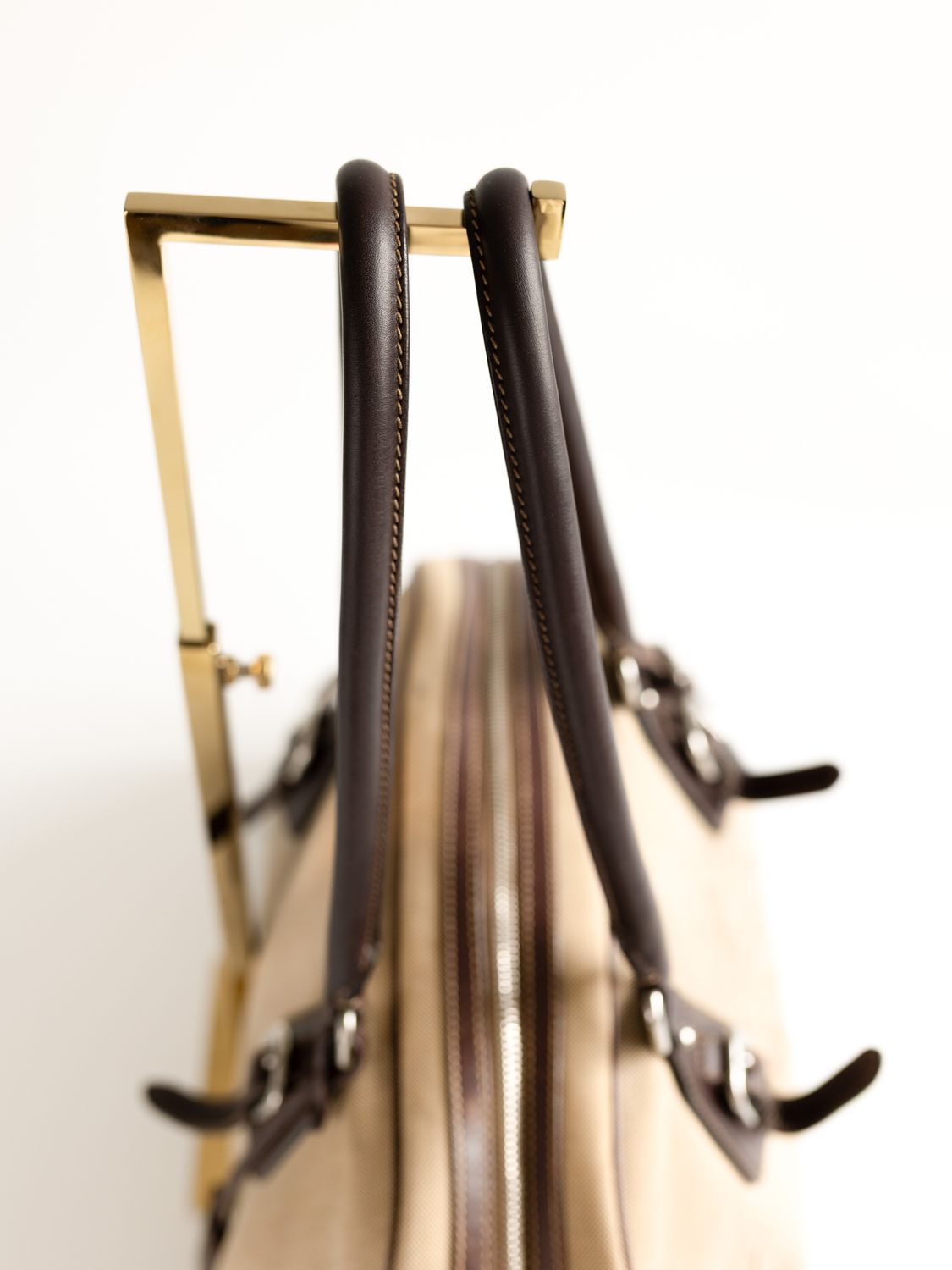 Prada Jacquard Bowling Bag