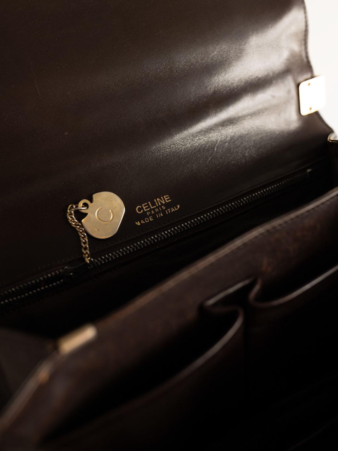 Celine Brown Box Bag