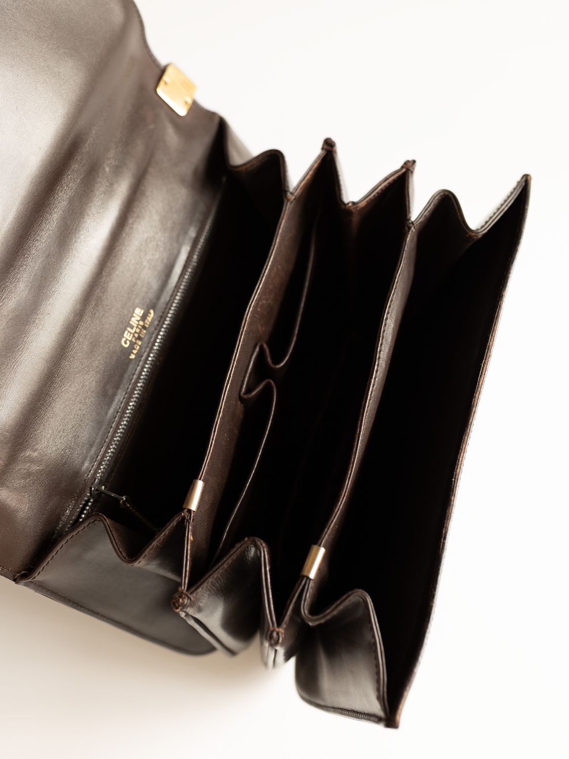 Celine Brown Box Bag