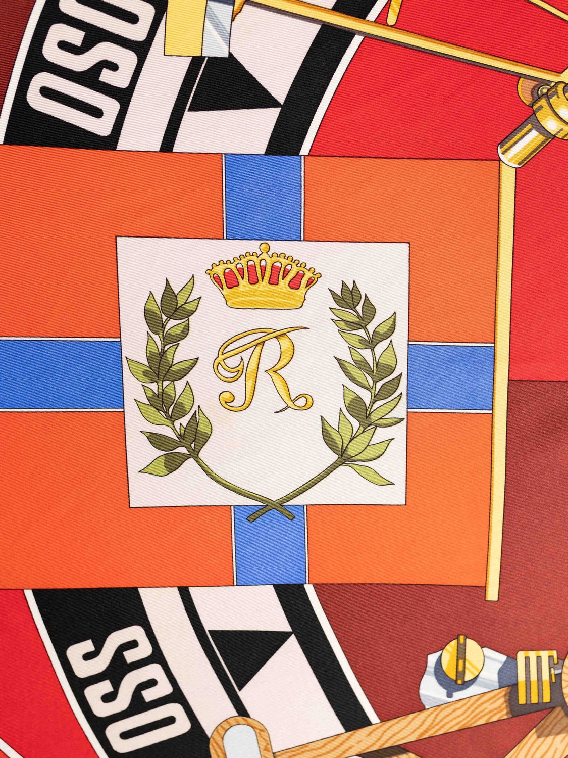 Hermès Sextants Silk Scarf