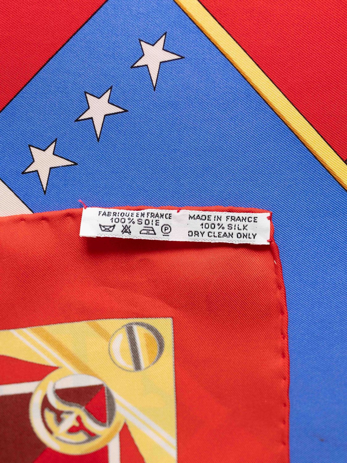 Hermès Sextants Silk Scarf