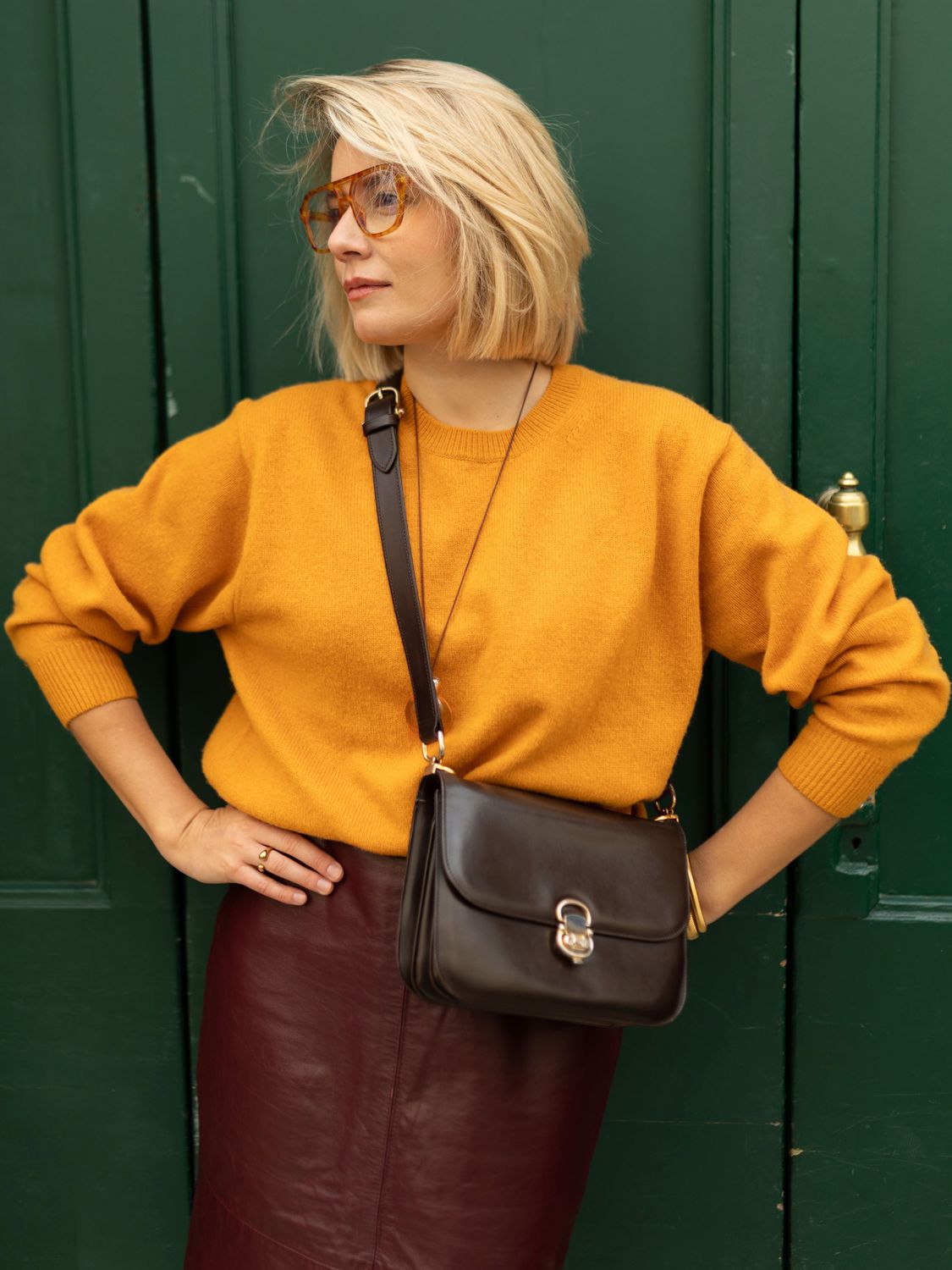 Celine Brown Box Bag